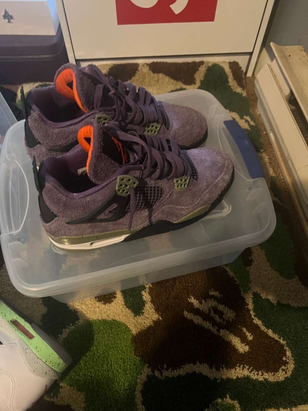 Jordan retro 3s canyon purple